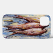 3匹の魚 Case-Mate iPhoneケース (裏面 (横))