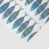 3匹ストライプの魚 薄葉紙 (詳細)