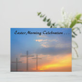 3十字および日の出 招待状 (スタンド正面)