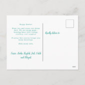 3十字フローライースター恵み写真 シーズンポストカード (裏面)