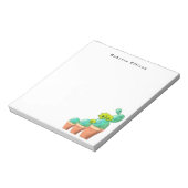 3南西部ポッテッドサボテンの植物フローラカスタム ノートパッド (回転)