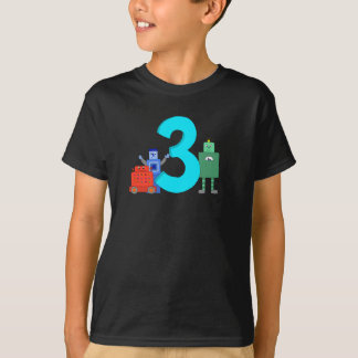 3台のロボット Tシャツ