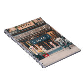 3台の自転車を前に置く建物 ノートブック (右側)