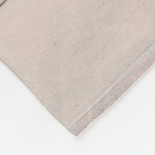 3台の自転車を前に置く建物 フリースブランケット (角)