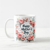 3名フローラハッピーマザーズの日 コーヒーマグカップ (左)