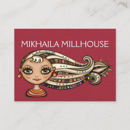 3名刺バージョン – 社会Diva 名刺 (正面)