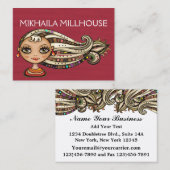 3名刺バージョン – 社会Diva 名刺 (正面/裏面)