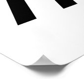 3名猿みづる見ざる不吉な絵文字を見る ポスター (角)