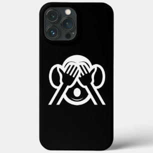 3名猿みづる見ざる不吉な絵文字を見る iPhone 13 PRO MAXケース