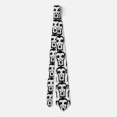 3名猿キカザル聞かざる悪い絵文字を聞かない ネクタイ (裏面)