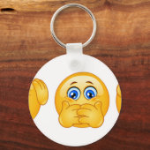 3名絵文字 キーホルダー (正面)