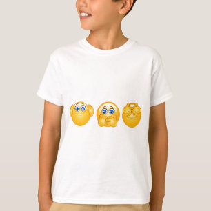 3名絵文字 Tシャツ