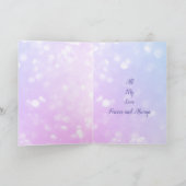 3周年記念デザイングリーティングカード カード (内部)