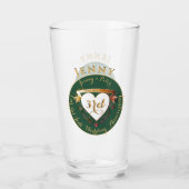 3周年記念結婚の玉カラー タンブラーグラス (裏面)