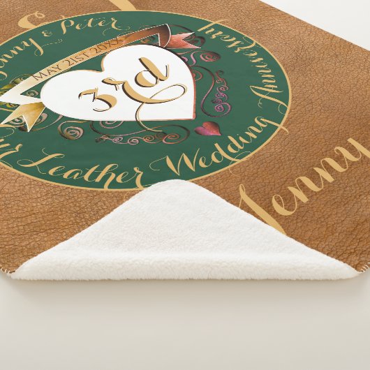 3周年記念結婚革イメージシェルパ シェルパブランケット (3/4)