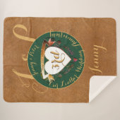 3周年記念結婚革イメージシェルパ シェルパブランケット (正面(横))