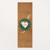 3周年記念結婚革イメージ ヨガマット (正面)