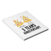 3周年記念3年 ノートパッド (アングル)