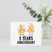 3周年 3年 ポストカード (スタンド正面)