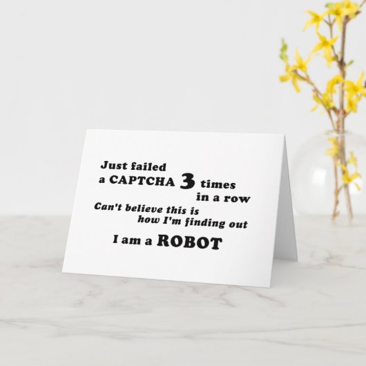 3回失敗しただけ… カード (黄色い花)