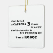 3回失敗しただけ… セラミックオーナメント (左)