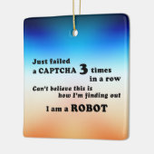 3回失敗しただけ… セラミックオーナメント (左)