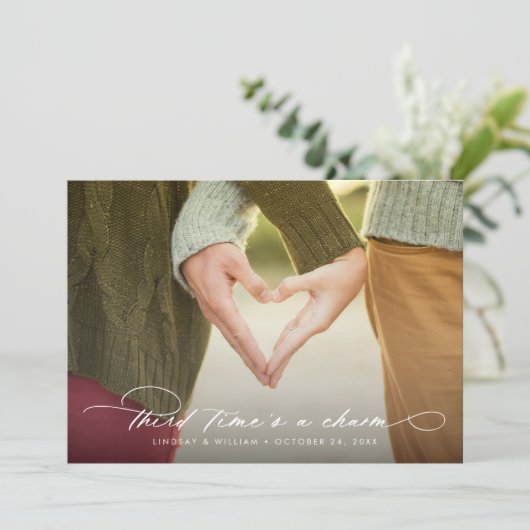 3回目のチャーム写真の日付の変更 案内状 (スタンド正面)