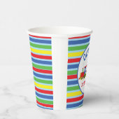 3回目のバースデートレインの名前のカスタマイズ 紙コップ (右)