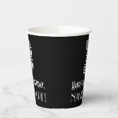 3回目の誕生日 – インスパイアアールデコ「3」を見る+名前 紙コップ (左)