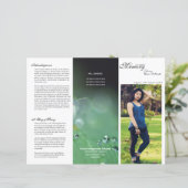 3回葬儀プログラムテンプレート (スタンド正面)