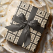 3国のクリスマスラッピング紙セット ラッピングペーパーシート