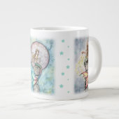 3天人魚ジャンボマグ ジャンボコーヒーマグカップ (正面右)