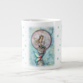 3天人魚ジャンボマグ ジャンボコーヒーマグカップ (正面)