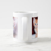 3家族ペットフォトコラージュ行 ジャンボコーヒーマグカップ (裏面)