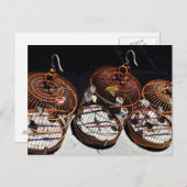 3小鳥中国葉書 ポストカード (正面/裏面)