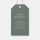 3層エレガントケーキモノグラムベーカリー ギフトタグ (裏面)