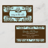 3層チョコレート青311蛇足 名刺 (正面/裏面)