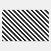 3市松模様にのラッストライプのプ紙セット ラッピングペーパーシート (正面2)