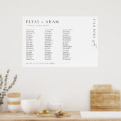 3席ミニマル席ポスター ポスター (キッチン)