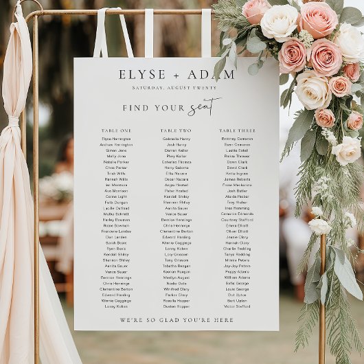 3席ミニマル席ポスター ポスター