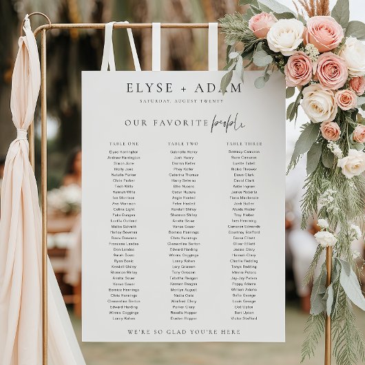 3席ミニマル席ポスター ポスター