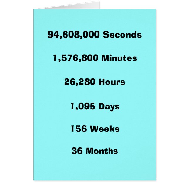 3年あらゆる方法それをスライスします (正面)