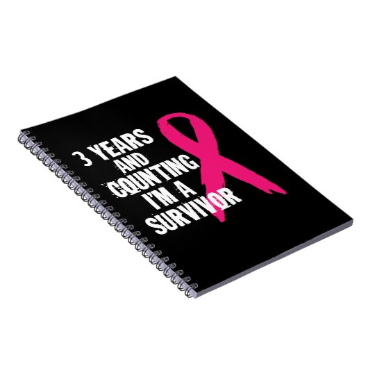 3年で数えて生き残った乳がん ノートブック (右側)