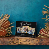3年写真名学校卒業 フォトプラーク (側面)
