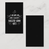 3年夫妻3結婚周年 名刺 (正面/裏面)