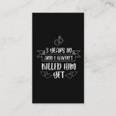 3年夫妻3結婚周年 名刺 (正面)