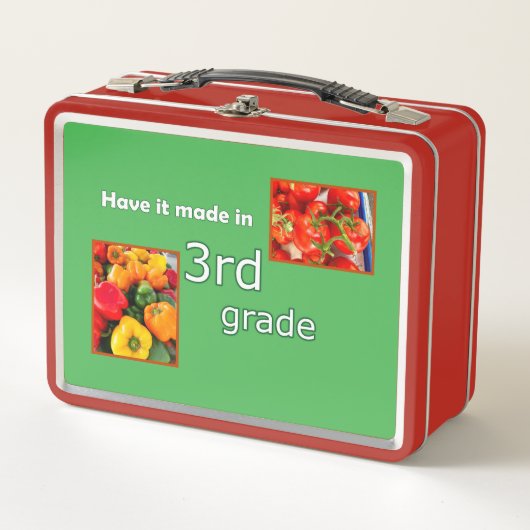 3年生で作ってもらう メタルランチボックス (正面)