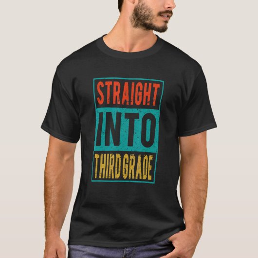 3年生に直進新学期3年生 Tシャツ (正面)