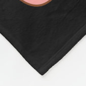 3年生のかわいいグルービー3年生のテアックの最終日 フリースブランケット (角)