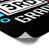 3年生のキッズチームクールのビデオゲームThird Byck ポスター (角)